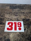 Original Vintage Gas Station Price Sign Metal Double-sided Gas & Oil Sign