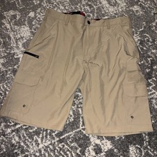Iron Co. Relaxed Fit Men's Wicking Tech Pocket Cargo Shorts Size 38 Waist NWT