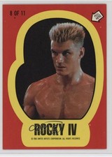 1985 Topps Rocky IV Stickers Ivan Drago #8 0kb5
