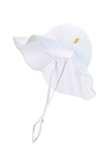 DASMINI Baby & Toddler Wide Brim Sun Hats UPF 50+ Sun Protection Bucket Cap C...