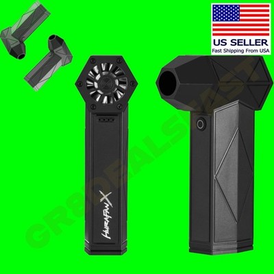 TURBO Powerful Mini Blower Handheld Battery Rechargeable Dust Car Wash Dryer  
