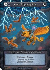 Sorcery Contested Realm - Beta - Foil - Gyre Hippogriffs