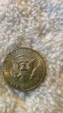 United States of America half Dollar silver coin from 1964. John F Kennedy.