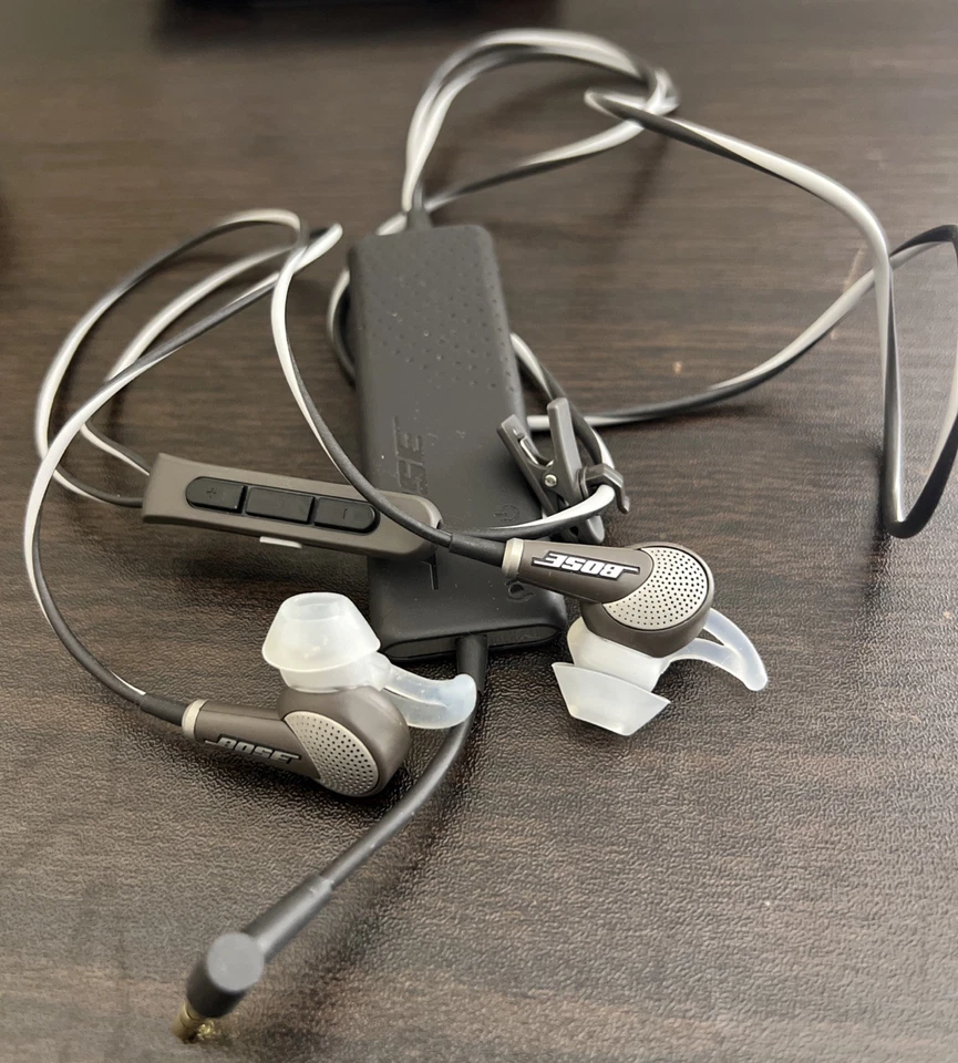 BOSE QC 20 Quiet Comfort Noise Cancelling Earbuds kabelgebunden - funktionstüchtig - Bild 2 von 3