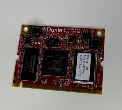 Audinate Dante Brooklyn II 8x8 Mini PCI Audio BNII-01-008