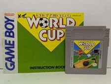 Nintendo World Cup (Nintendo GameBoy, 1991) W/ Manual Authentic Tested Working