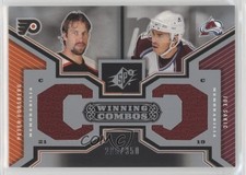 2005-06 SPx Winning Combos 205/350 Peter Forsberg Joe Sakic #WC-FS HOF 1pc9