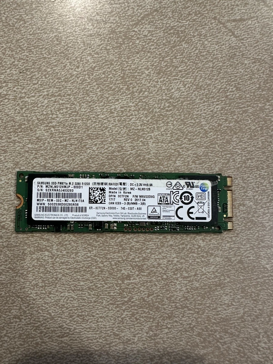 Samsung 512GB M.2 Solid State Drives for sale - eBay