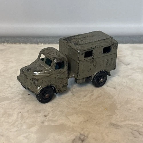 Lesney Austin MK2 Radio Truck No68 Matchbox  Toy Car Military Vintage