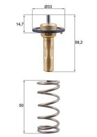 Mahle TX 265 89D Thermostat, KüHlmittel FüR Ford Volvo