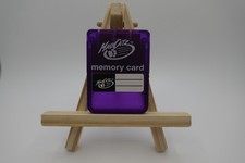 PlayStation one 1 memory card Madcatz Mb 15 Blocks Translucent Purple