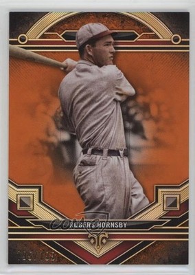 2024 Topps Triple Threads Amber 195/199 Rogers Hornsby #103 HOF 1i72