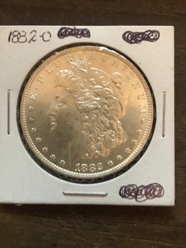 Spectacular Near Uncirculated & Uncertified 1882-O Morgan Silver Dollar