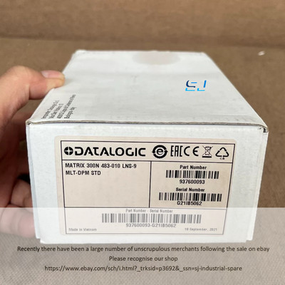 Brand new MATRIX 300N 483-010 LNS-9 Fixed Barcode Scanner