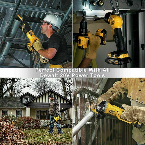4X Para DeWalt DCB184 Batería 18V 8,0 Ah XR Li-Ion Batería DCB182 DCB205-2 DCB182XJ - Imagen 9 de 24