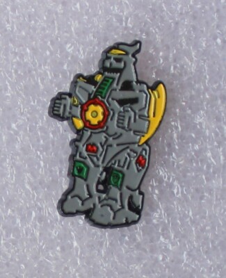 [BROKEN NEEDLE] 1995 POWER RANGERS MEGAZORD DRAGONZORD Pin 1.4'' Saban - No Clasp
