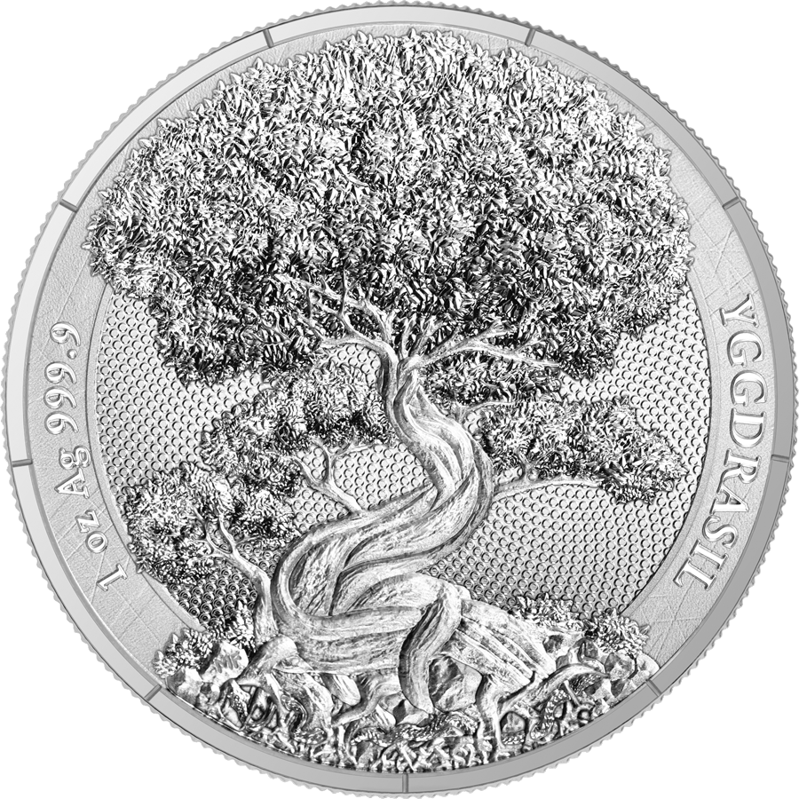 2025 Germania Yggdrasil 1 oz Silver BU Coin Low Mintage | eBay