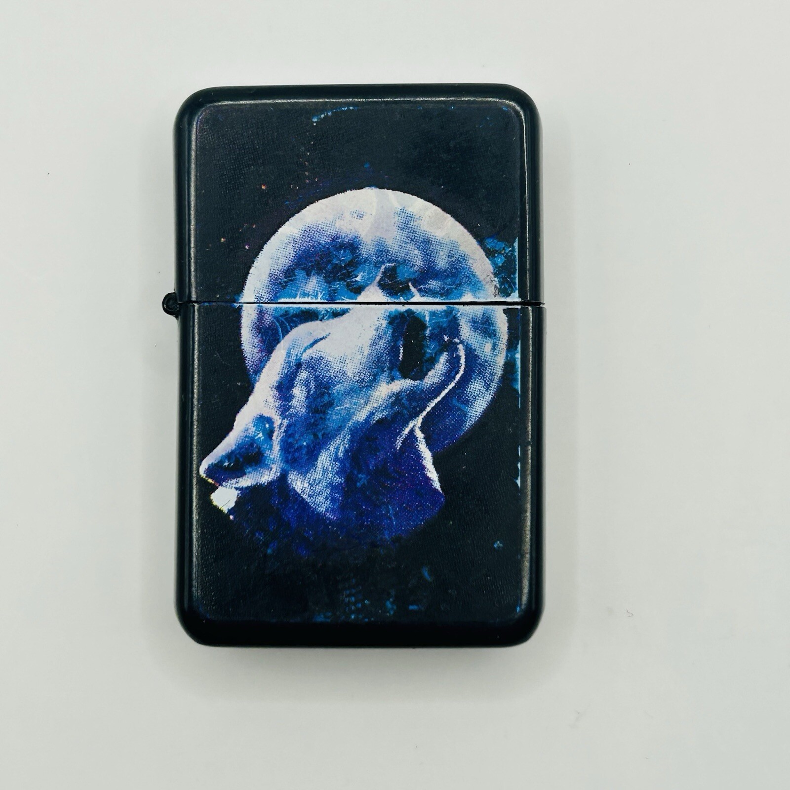 Wolf & Moon Lighter Case Black/blue Empty Star-i 2012 903