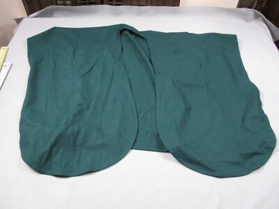 Vintage Texas Body Hangings Cape Womens One Size Hunter Green Cloak Wool NO BELT