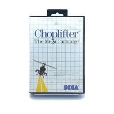 Jeu Choplifter Sur Sega Master System - Version Italienne, Bon état, Cartouche