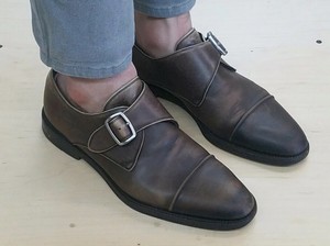 bally monk strap shoes