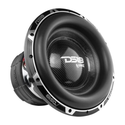 DS18 HOOLIGAN X Black Frame, High Excursion 15'' Subwoofer 6000 Watts MAX 4'' DVC