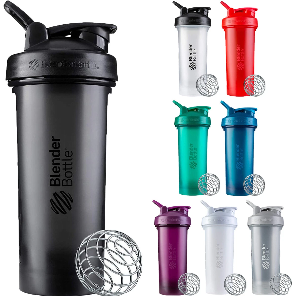 Blender Bottle Classic 28 oz. Shaker Mixer Cup with Loop Top