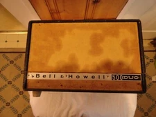 VINTAGE Bell & Howell 500 DUO Projector Viewer Anastigmat Trionar 5" f 4 coated 