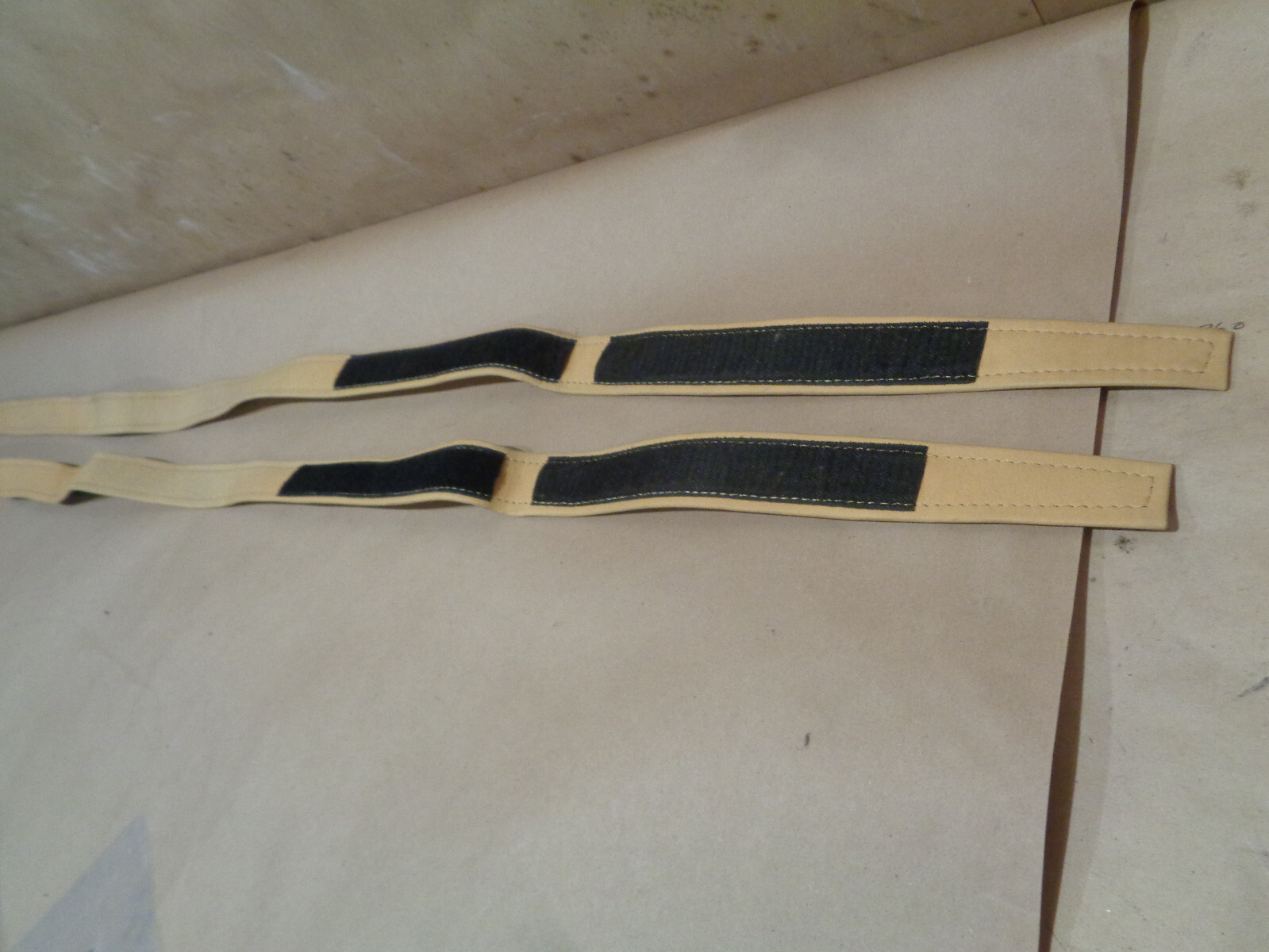 Ferrari Testarossa - Luggage Belt Fixing- Set Of Two- Beige - P/N 61518000