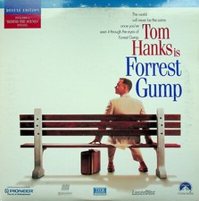 Forrest Gump 1995 on Widescreen Laser Disc - PG-13, Preowned