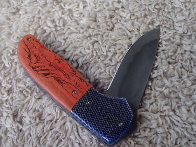 THEUNS PRINSLOO CUSTOM FOLDING Pocket Knife Flipper Knive