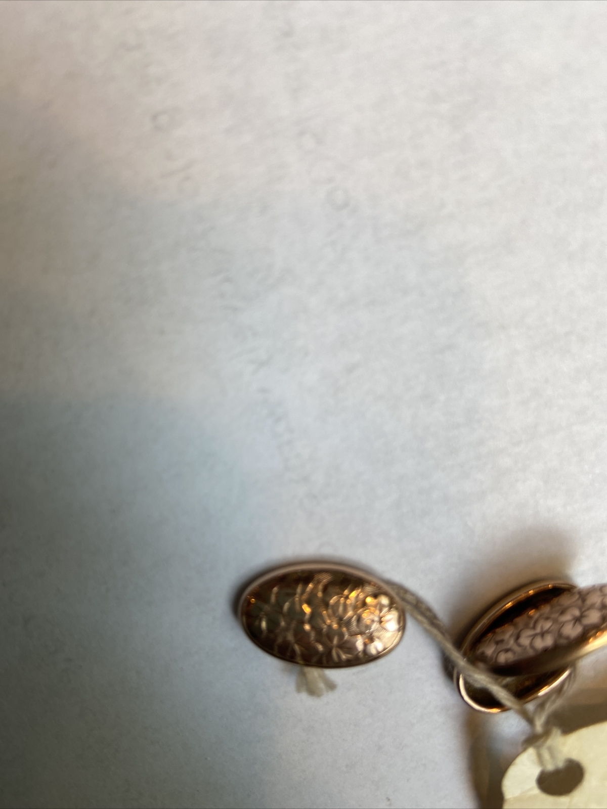 9ct gold antique cufflinks Gem