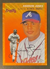 ⚾(you pick!) Atlanta Braves 2023 Topps Chrome Platinum Anniversary🔵🔴