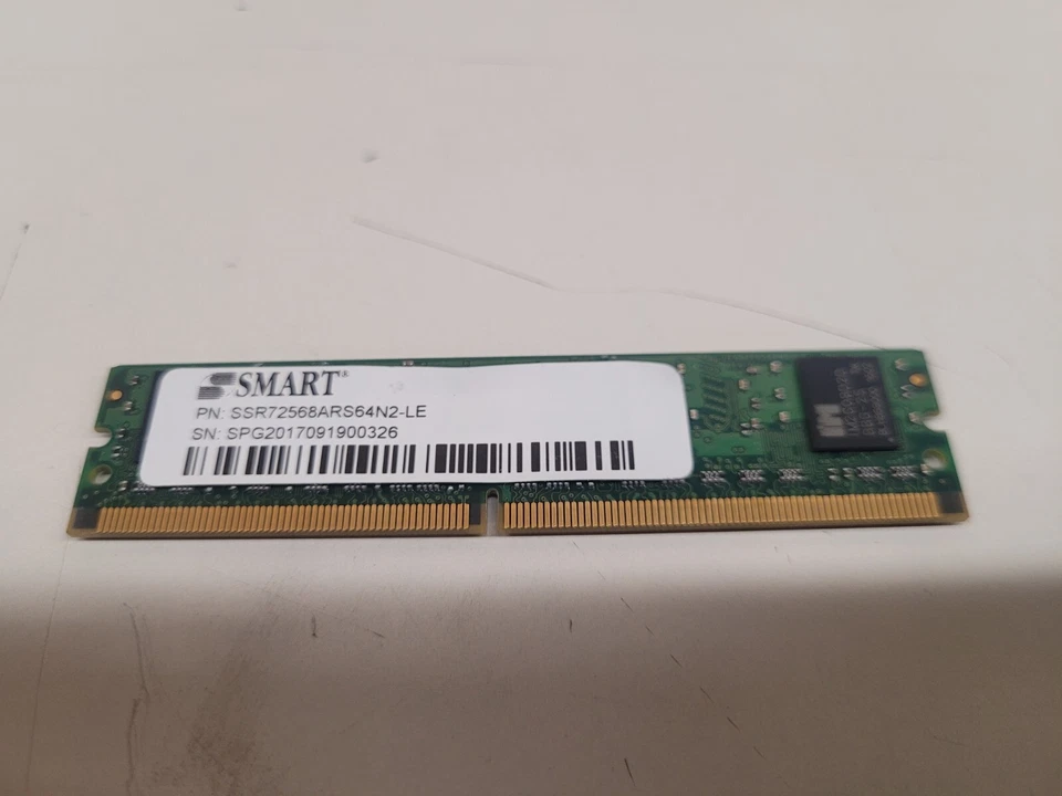 New, Smart, SSR72568ARS64N2-LE, Memory Module, 2GB, 256M x 72, PC2-6400 CL 5-5-5 - Image 2 of 4