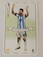 Argentina 2024  Panini McDonalds Campeones del Mundo P05 Lionel Messi