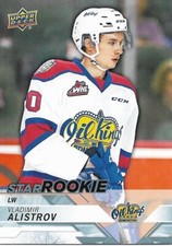 Vladimir Alistrov #355 - 2018-19 CHL - Star Rookies