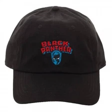 Marvel Universe Black Panther Crew Style Baseball Hat Cap
