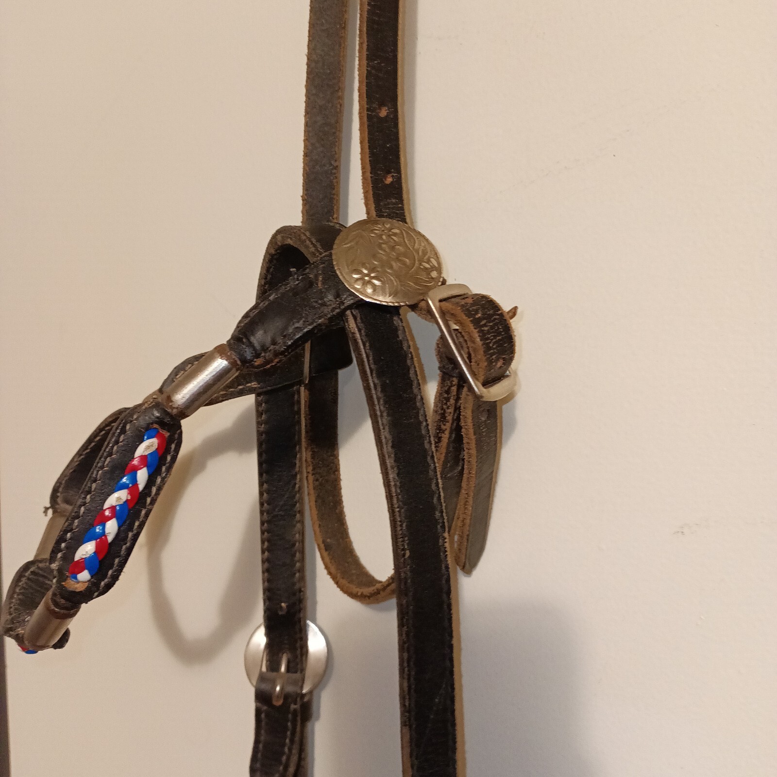 Vintage Horse Bit Bridle and Reins Custom Embroidery Metal Etched eBay