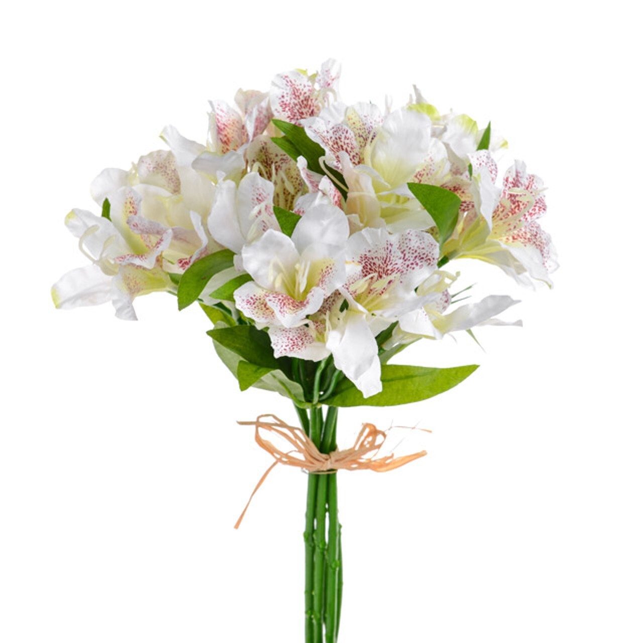 Artificial Alstroemeria Bundle Cream 33cm x 5 Stems