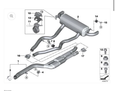 2023 BMW M340i OEM Exhaust eBay