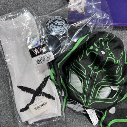 WWE Merch Stand Merchandise Lot CM Punk Rey Mysterio Zach Ryder AJ Styles Rousey - Picture 4 of 7