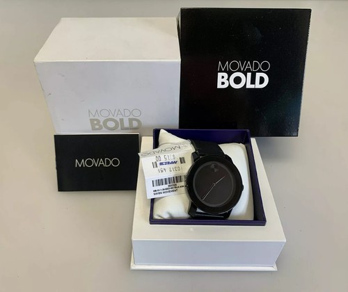 Movado Bold Mens TR90 Black Water 