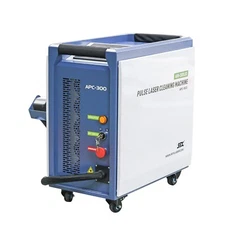 300W Air-Cooled Pulsed Laser Cleaner for Wood Portable Rust Oil Paint Remover