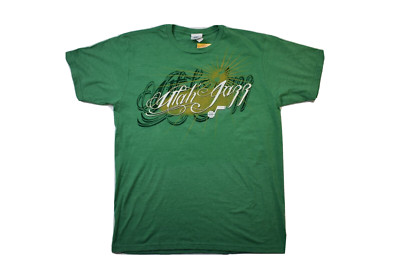 Fahrenheit 212 NBA Mens Utah Jazz Basketball Green Shirt New Large