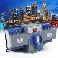 Dual Power Automatic Transfer Switch kit 63A 4P ATS Generator Changeover Switch