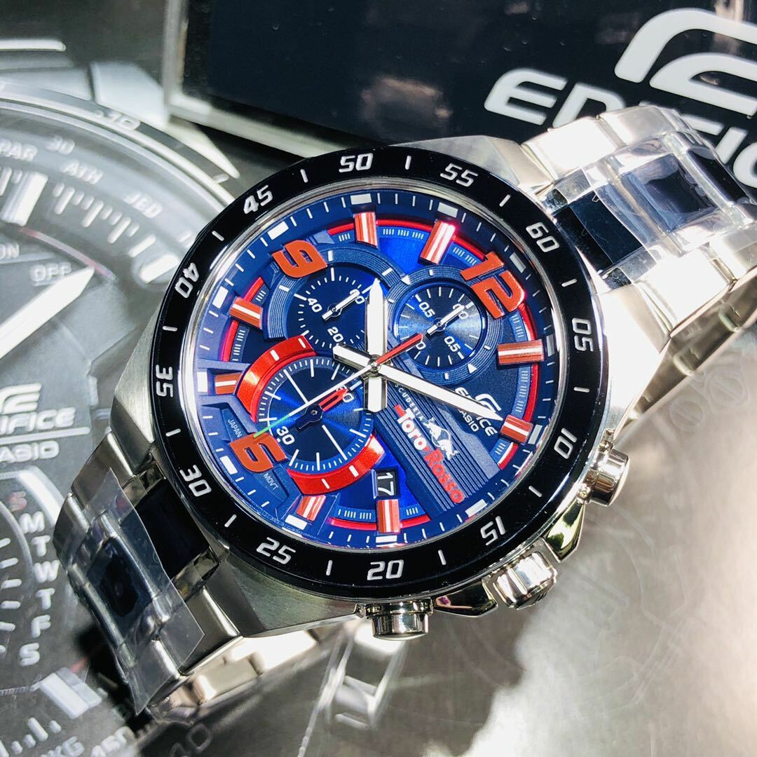 Casio EFR-564TR-2A EDIFICE x SCUDERIA TORO ROSSO Formula One Casio EFR-564TR-2A EDIFICE x SCUDERIA TORO ROSSO Formula One
