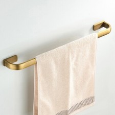 Antique Brass Single Towel Bar Wall Mounted Bathroom Towel Rail Holder