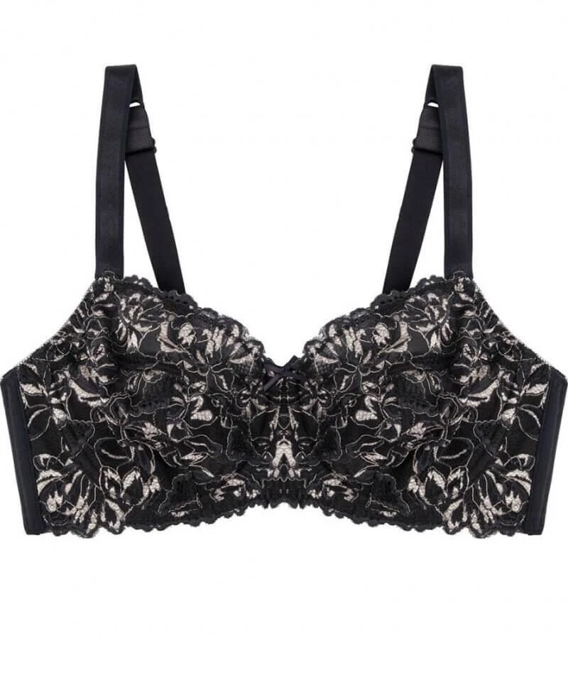 Sujetador de copa completa de encaje Fayreform 36F en encaje oliva Foto 4 de 4