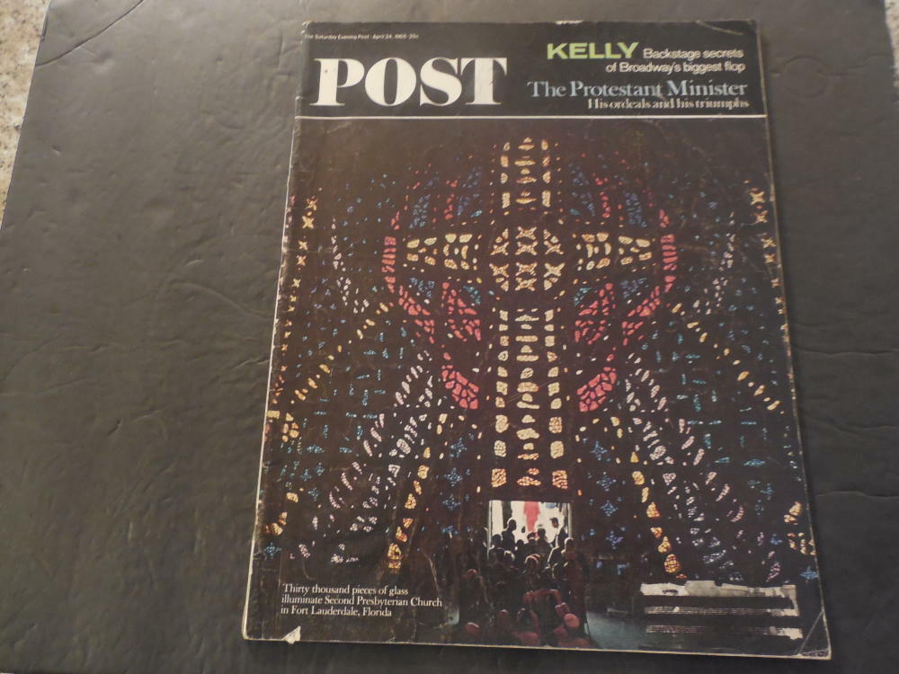 Saturday Evening Post Apr 24 1965 The Protestant Minister (Burn'em At T ID:45014