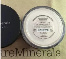 bare Minerals * ILLUMINATING MINERAL VEIL * Finishing Powder Full Size 9g ~ NEW